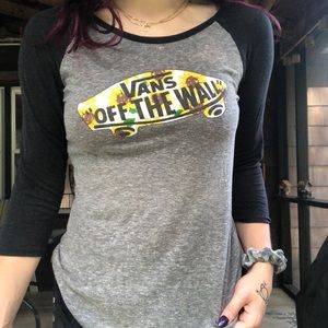 Vans 3/4 sleeve tee